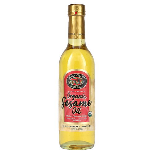 Napa Valley Naturals Organic Sesame Oil, 12.7 oz (375 ml)