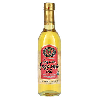 Napa Valley Naturals, органічна кунжутна олія, 375 мл (12,7 унції)