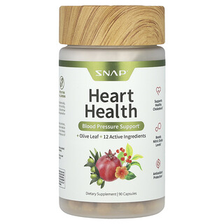 Snap Supplements, 心脏健康，90 粒胶囊
