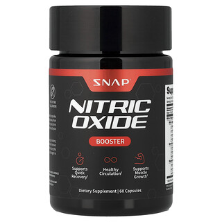 Snap Supplements, Nitrogén-monoxid fokozó, 60 kapszula
