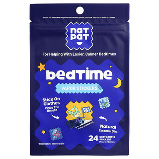 NATPAT, Sleepy Patch, Adesivos Promovendo o Sono, Crianças a Partir de 2 Anos, 24 Pacotes