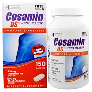 Купить Nutramax, Cosamin DS для здоровья суставов, 150 капсул  на IHerb