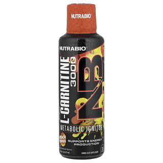 نوترابيو لابس‏, LeanShots، إل-كارنيتين 3000، حلقات الخوخ، 16 أونصة سائلة (473 مل)