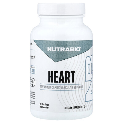 Product Image for NutraBio, Heart, 90 Capsules