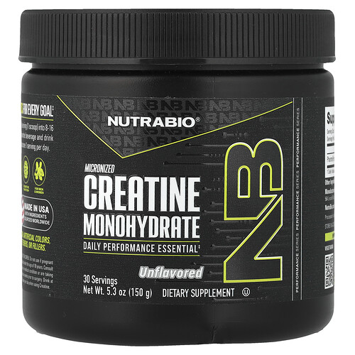 ニュートラバイオ NutraBio, Performance、微粉化クレアチン一水和物、150g（5.3オンス）