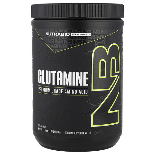 NutraBio, Glutamin, 500 g