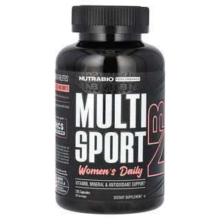NutraBio, MultiSport, Formule quotidienne pour femmes, 120 capsules