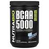 NutraBio, BCAA 5000, blauwe framboos, 0.98 lb (444 g)