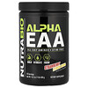 NutraBio, Alpha EAA, Suplemento de aminoácidos esenciales, Bomba de fresa y limón, 458 g (1 lb)