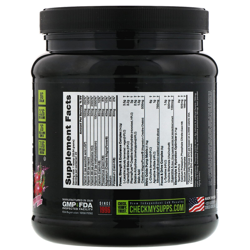 NutraBio Labs, PREWorkout, StimFree, Dragonfruit Candy, 1.3 lb (573 g