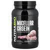 NutraBio, Micellar Casein, Παγωτό φράουλα, 2 lb (907 g)