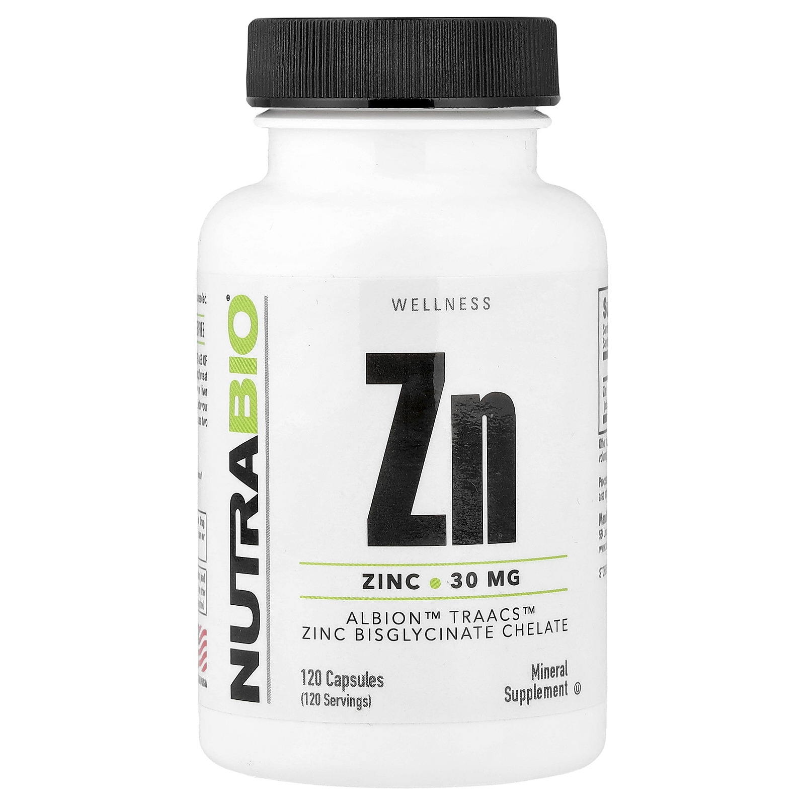 Zinc, 30 mg, 120  Capsules