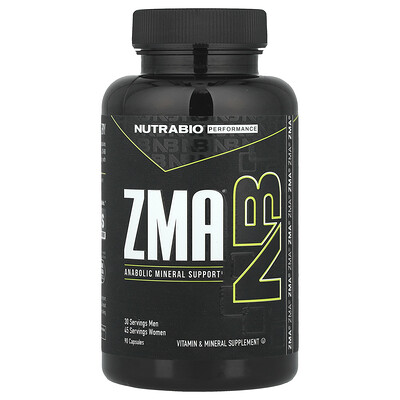 Product Image for NutraBio, ZMA , 90 Capsules