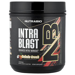 NutraBio, Intra Blast, Intraentrenamiento avanzado, Colada Crush, 732 g (1,6 lb)