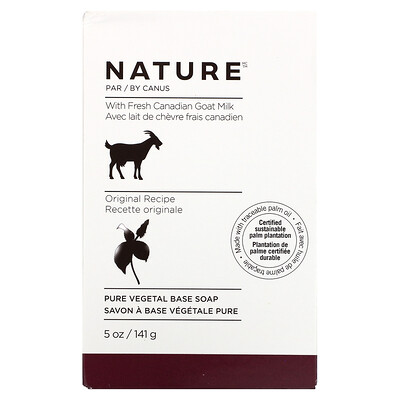 Купить Nature by Canus Fresh Goat Milk, мыло, оригинальное, 141 г (5 унций)