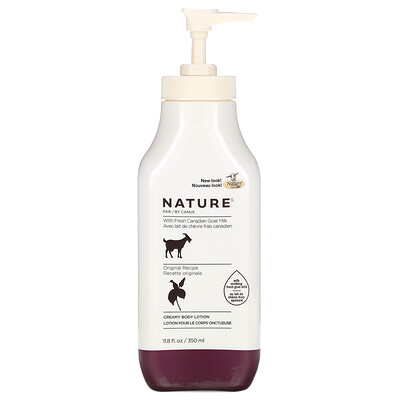 Купить Nature by Canus Fresh Goat Milk, Крем-лосьон для тела, оригинальный, 11, 8 жидких унций (350 мл)