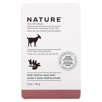 Купить Nature by Canus Fresh Goat Milk, Мыло, масло ши, 5 унций (141 г)