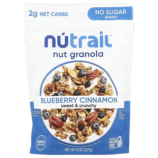 NuTrail, 堅果格蘭諾拉麥片，藍莓肉桂，8 盎司（227 克）