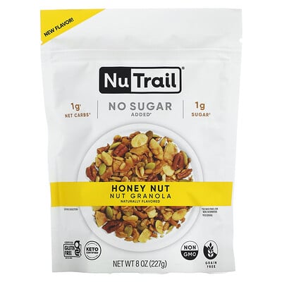 

NuTrail, Nut Granola, Honey Nut, 8 oz (227 g)