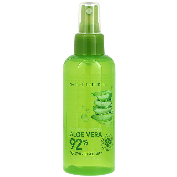 Nature Republic‏, תרסיס ג'ל אלוורה מרגיע, 150 מ"ל (5.07 fl oz)