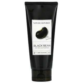 Nature Republic, Black Bean Anti Hair Loss Treatment, 6.76 fl oz (200 ml)
