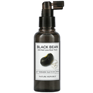Nature Republic, Black Bean Anti Hair Loss Root Tonic, 4.05 fl oz (120 ml)