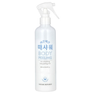 Nature Republic, Ceață peeling corporală, bumbac, 10,14 fl oz (300 ml)