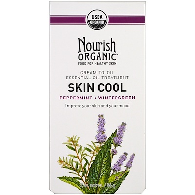 

Nourish Organic Охладитель для кожи, мята перечная+зима, 56 г (2 унции)