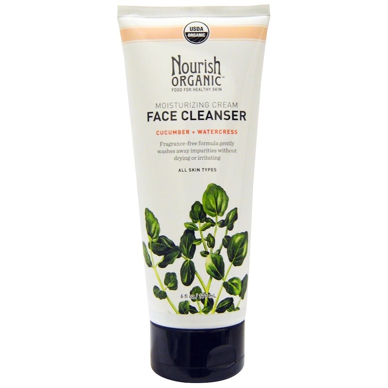 Nourish Organic, Moisturizing Cream Face Cleanser, Cucumber ...