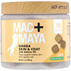 Mac + Maya, омега для здоровья кожи и шерсти с лососевым жиром, для собак, 70 мягких жевательных таблеток