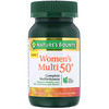 Мультивитамин для женщин от 50 лет, полный комплекс мультивитаминов, 80 таблеток