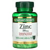 Nature's Bounty‏, Zinc, 50 mg, 200 Caplets