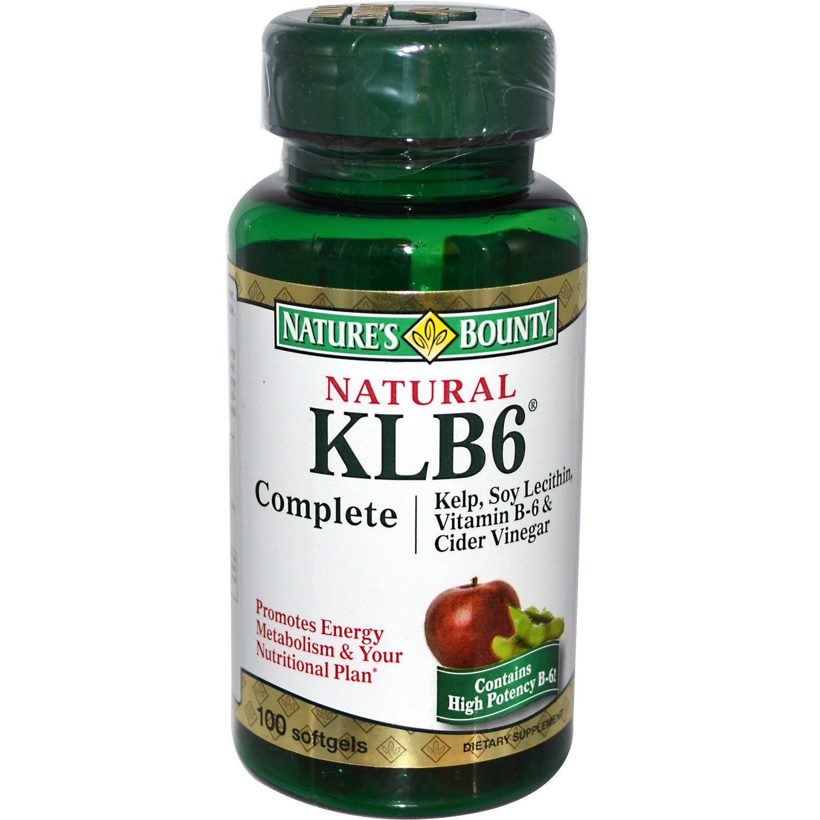 Nature's bounty klb6 Soft Gel 100 count (074312012105)