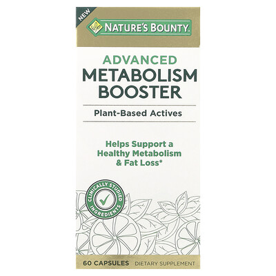 Photos - Other Sports Nutrition Natures Nature's Bounty, Advanced Metabolism Booster, 60 Capsules NRT-01375 