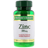 Отзывы о Nature’s Bounty, Цинк, 50 мг, 100 капсуловидны таблетка