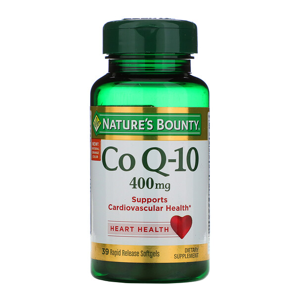 Co Q-10, 400 mg, 39 Rapid Release Softgels