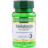 Отзывы о Nature’s Bounty, Мелатонин, 1 мг, 180 таблеток