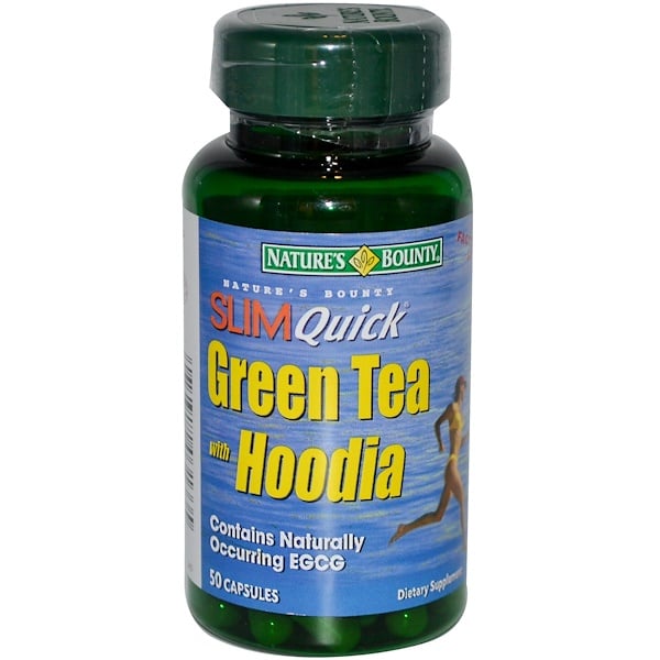 Nature's Bounty, SlimQuick, Green Tea with Hoodia, 50 Capsules (Discontinued Item) 