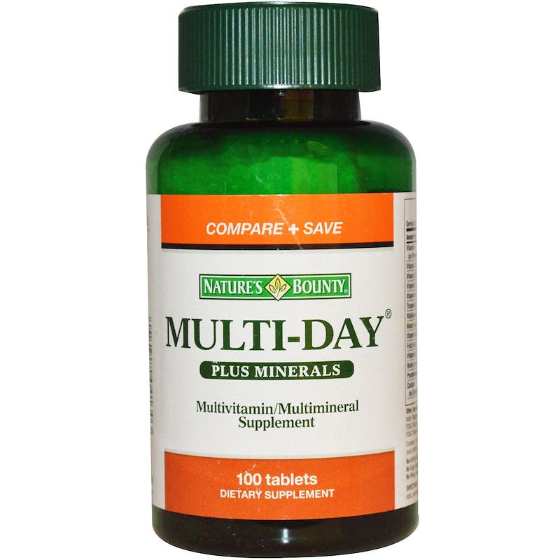Nature's Bounty, MultiDay Plus Minerals, 100 Tablets iHerb