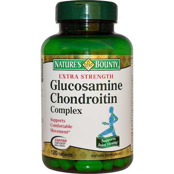 Nature's Bounty, Glucosamine Chondroitin Complex, Extra Strength, 120 Tablets (Discontinued Item) 