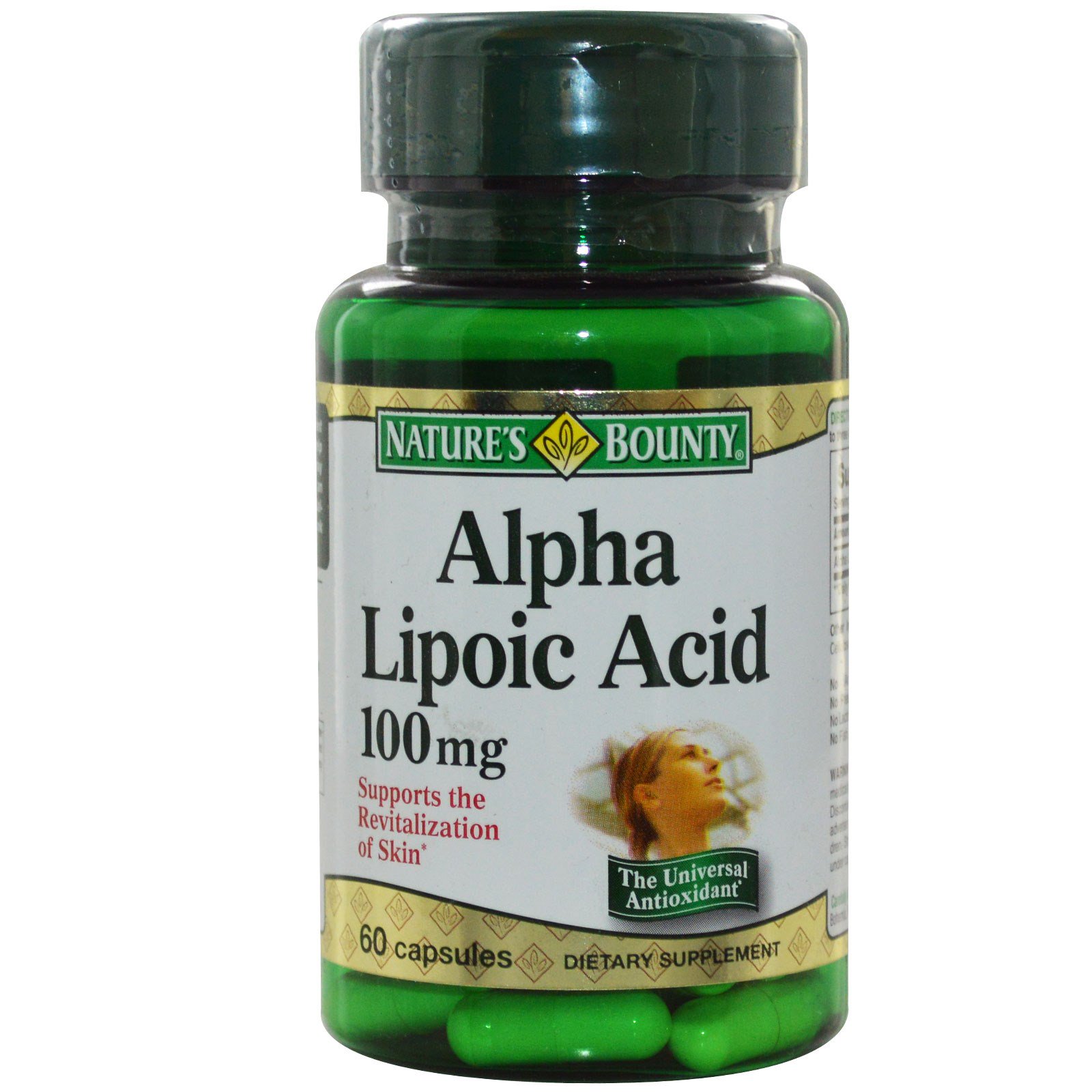 Nature's Bounty, Alpha Lipoic Acid, 100 mg, 60 Capsules iHerb