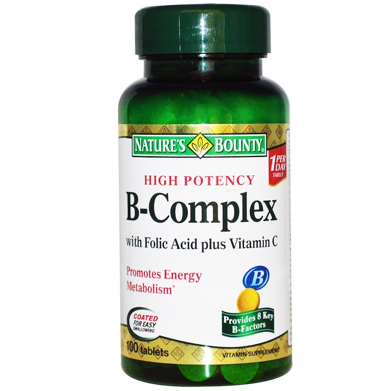 Nature's Bounty, with Folic Acid Plus Vitamin C, 100 Tablets