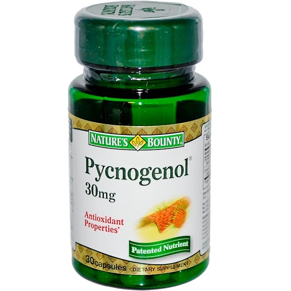Nature's Bounty, Pycnogenol, 30 mg, 30 Capsules (Discontinued Item) 