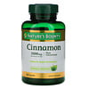 Nature's Bounty, Cinnamon Plus Chromium, 1,000 mg, 60 Capsules