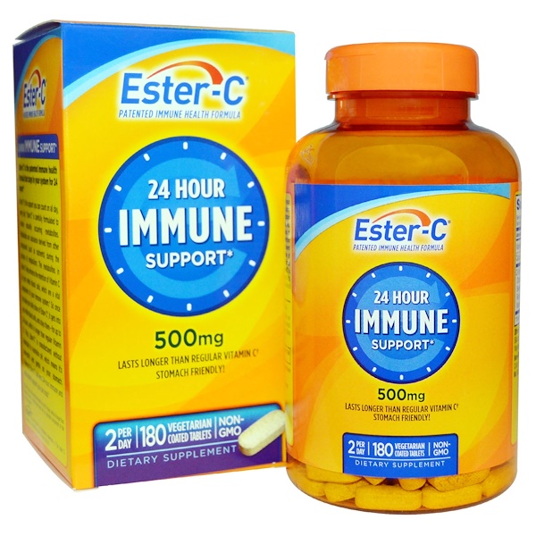 Nature's Bounty, Эстер-C, улучшенный Витамин С, 500 мг, 180 таблеток (Discontinued Item) 
