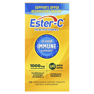 Nature's Bounty, Ester-C®, putere maximă, 1.000 mg, 120 comprimate filmate vegetariene