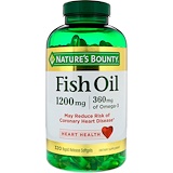 Отзывы о Nature’s Bounty, Рыбий жир, 1200 мг, 320 гелевых капсул