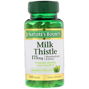 Отзывы о Натурес Баунти, Milk Thistle, 175 mg, 100 Capsules