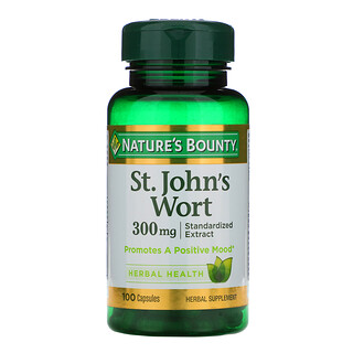 Nature's Bounty, St. John's Wort, 300 mg, 100 Capsules