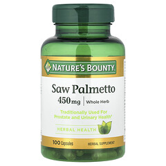 Saw Palmetto, 450 мг, 100 капсул